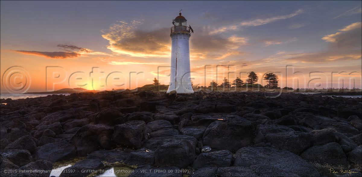 Peter Bellingham Photography Griffiths Island Lighthouse - VIC T (PBH3 00 32497)